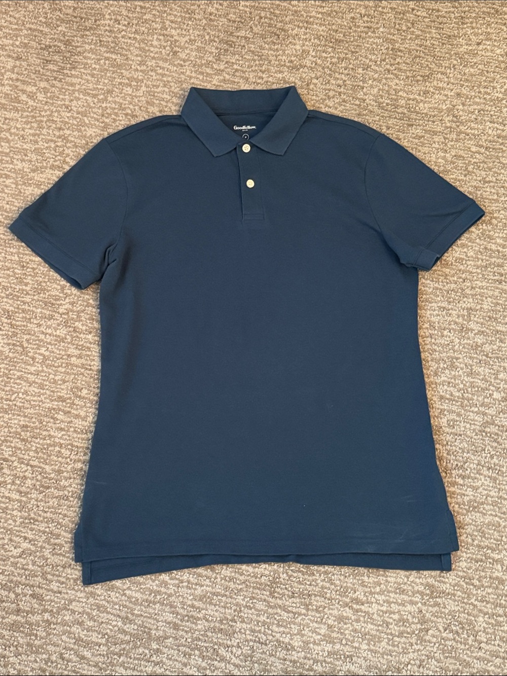 Goodfellow & Co Men's Navy Blue Polo Shirt